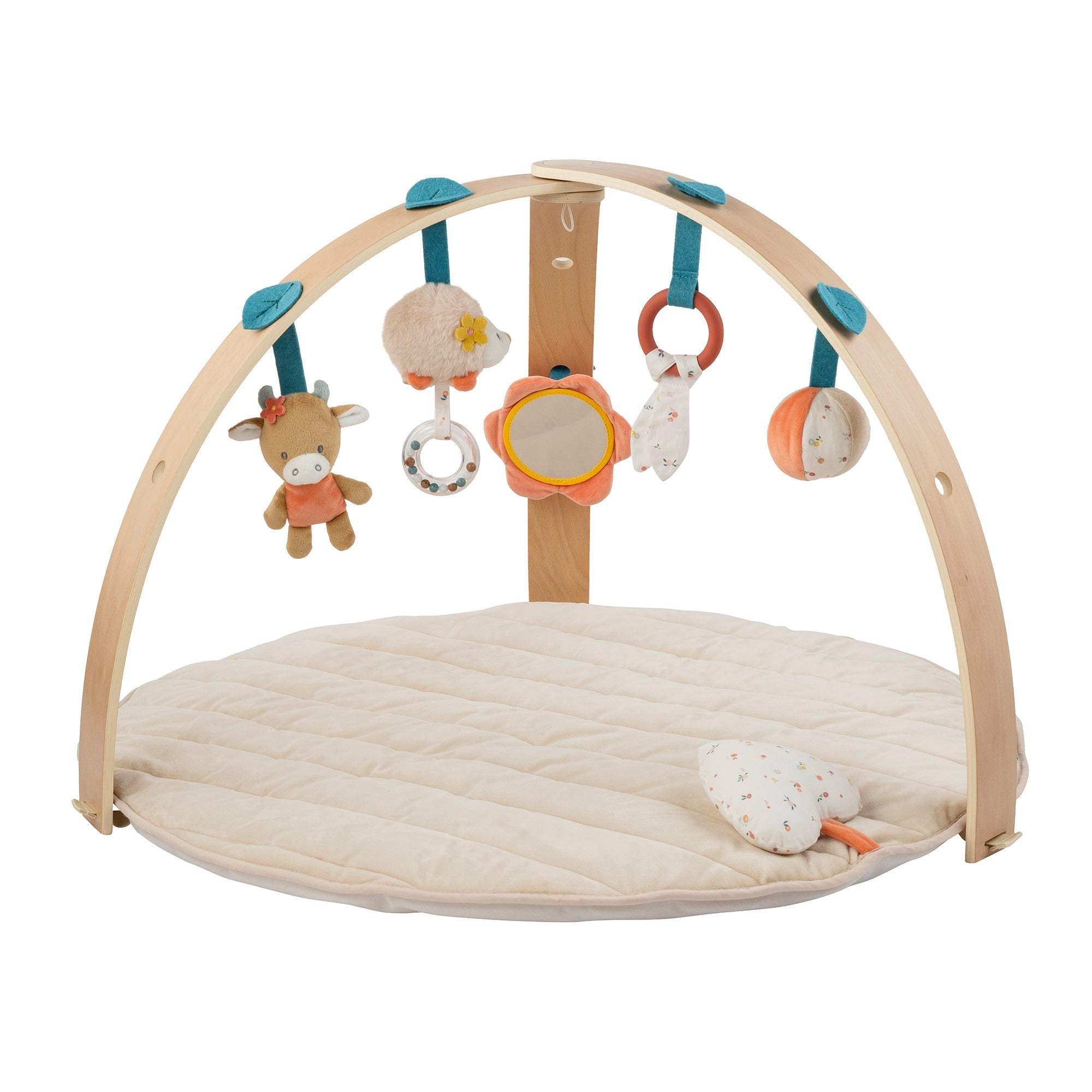 AlixFurniture Tapis d'Éveil avec Arches en Bois Mila, Lana et Zoe