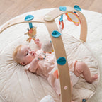 AlixFurniture Tapis d'Éveil avec Arches en Bois Mila, Lana et Zoe