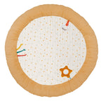 AlixFurniture Tapis d'Éveil avec Arches - 90 cm - Beige Chaud Foncé