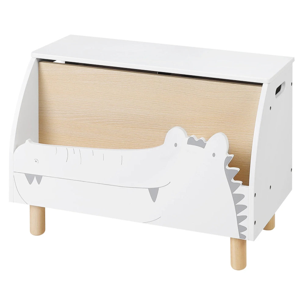 AlixFurniture Bibliothèque-coffre pour enfant – rangement malin et multifonctionnel