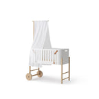 AlixFurniture Ciel de lit en bois blanc - Pureté et naturel