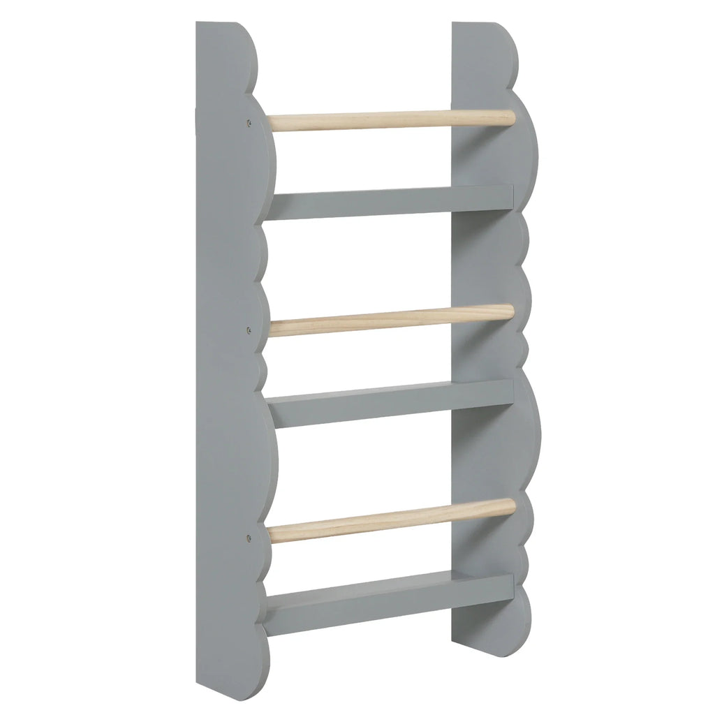 AlixFurniture Étagère Murale pour Livres d’Enfant – Organisation Facile et Accessible