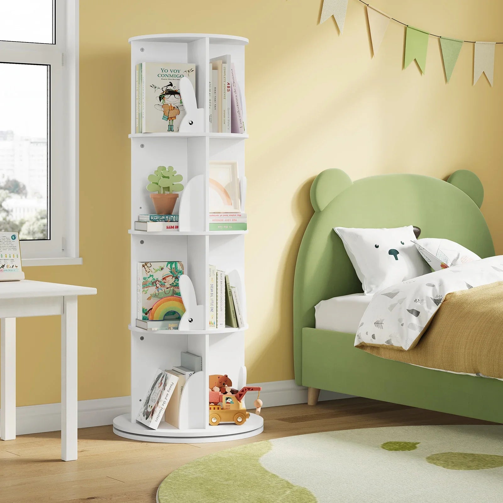 AlixFurniture Bibliotheque Tournante Enfant
