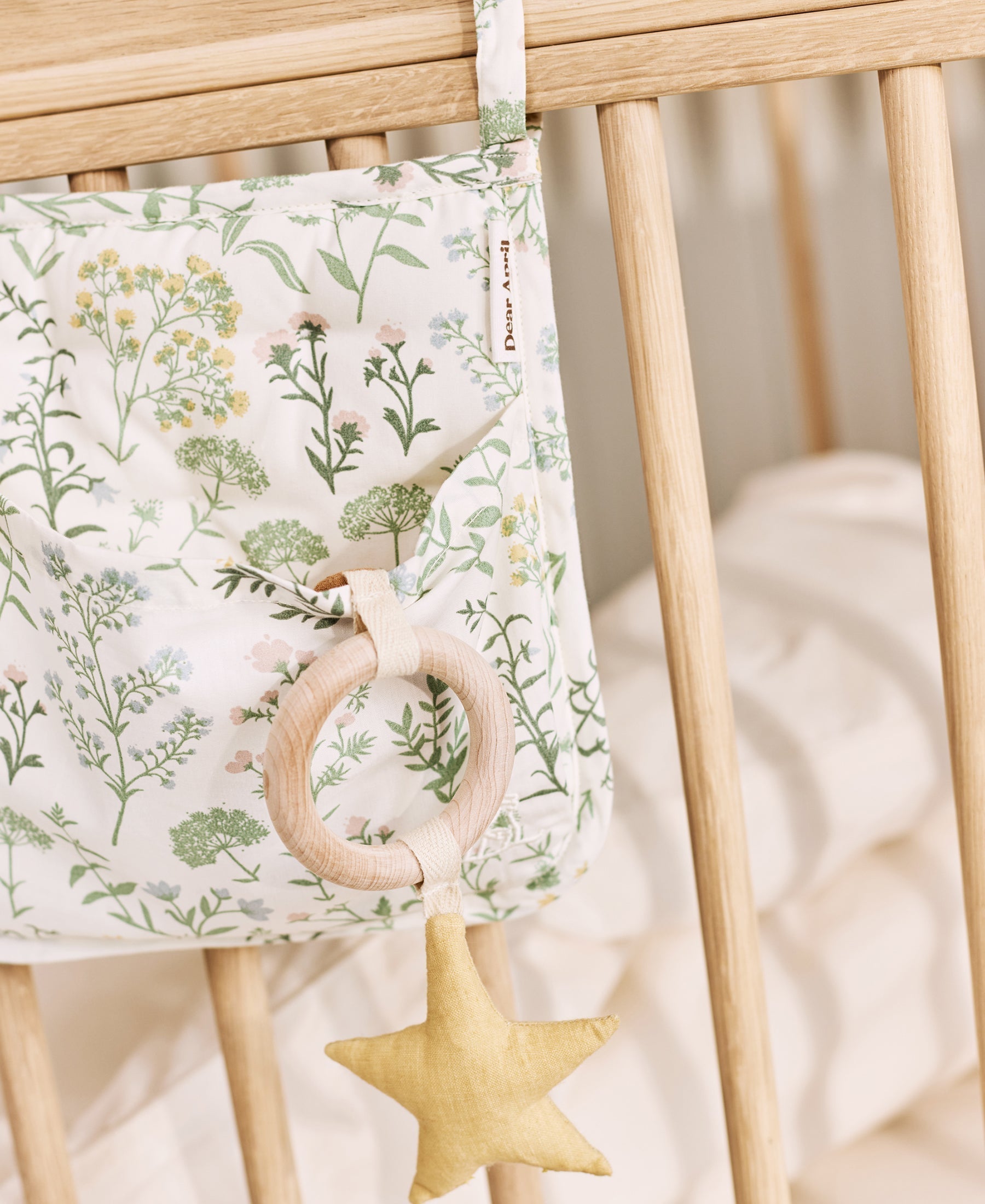AlixFurniture Hochet avec anneau de dentition, Songbird & Star