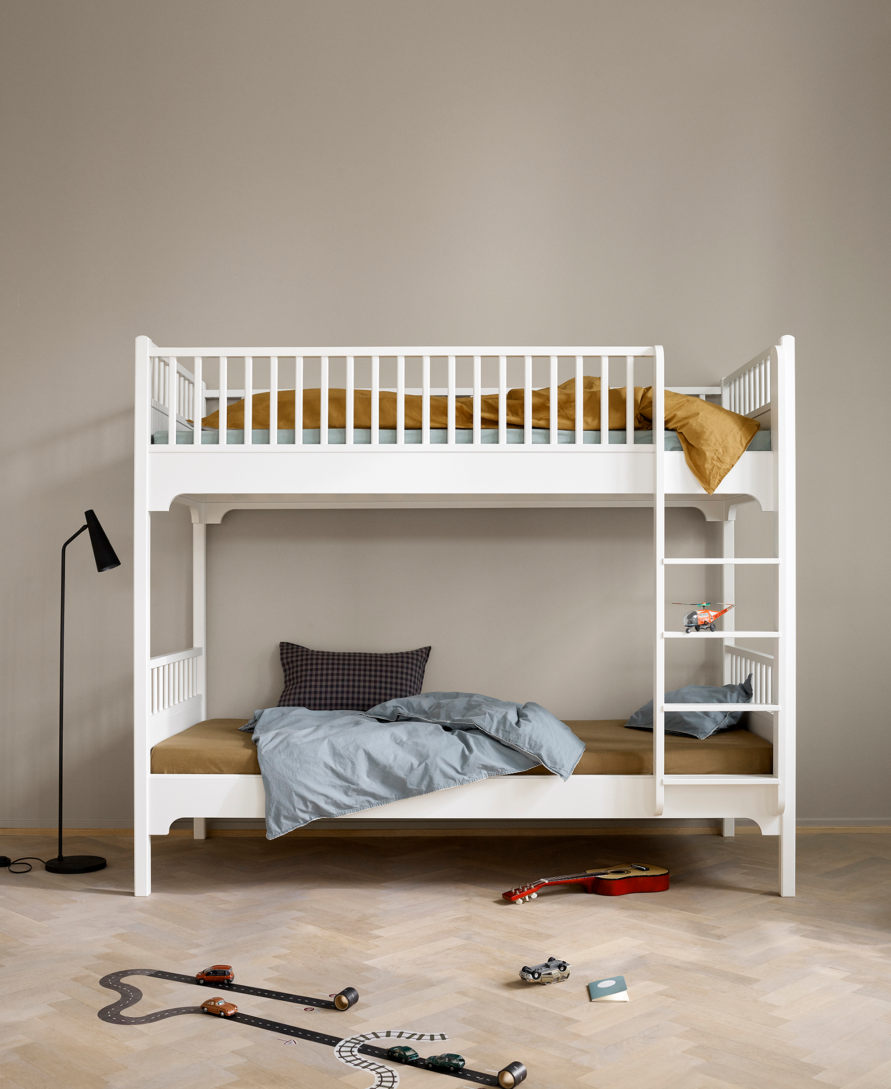 AlixFurniture Lit superposé avec échelle verticale