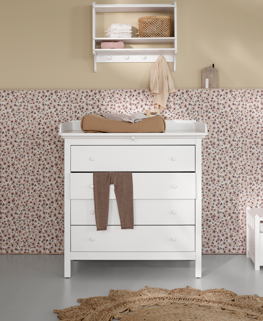 AlixFurniture Plan à langer pour commode 4 tiroirs Seaside