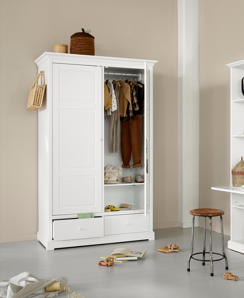 AlixFurniture Armoire 2 portes Seaside
