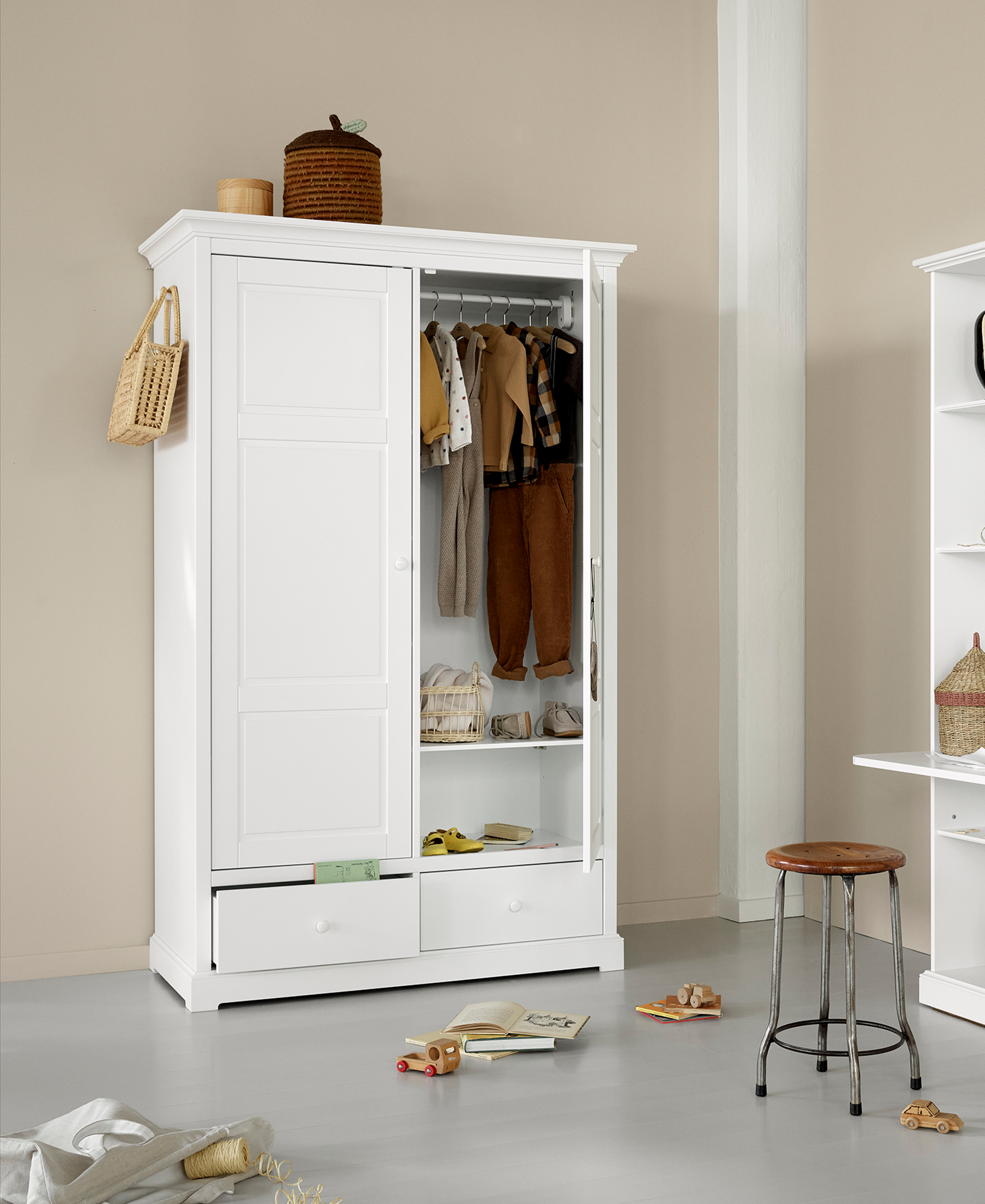AlixFurniture Armoire 2 portes Seaside
