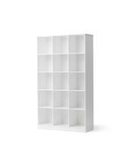 AlixFurniture Etagère Wood 3×5 verticale avec socle