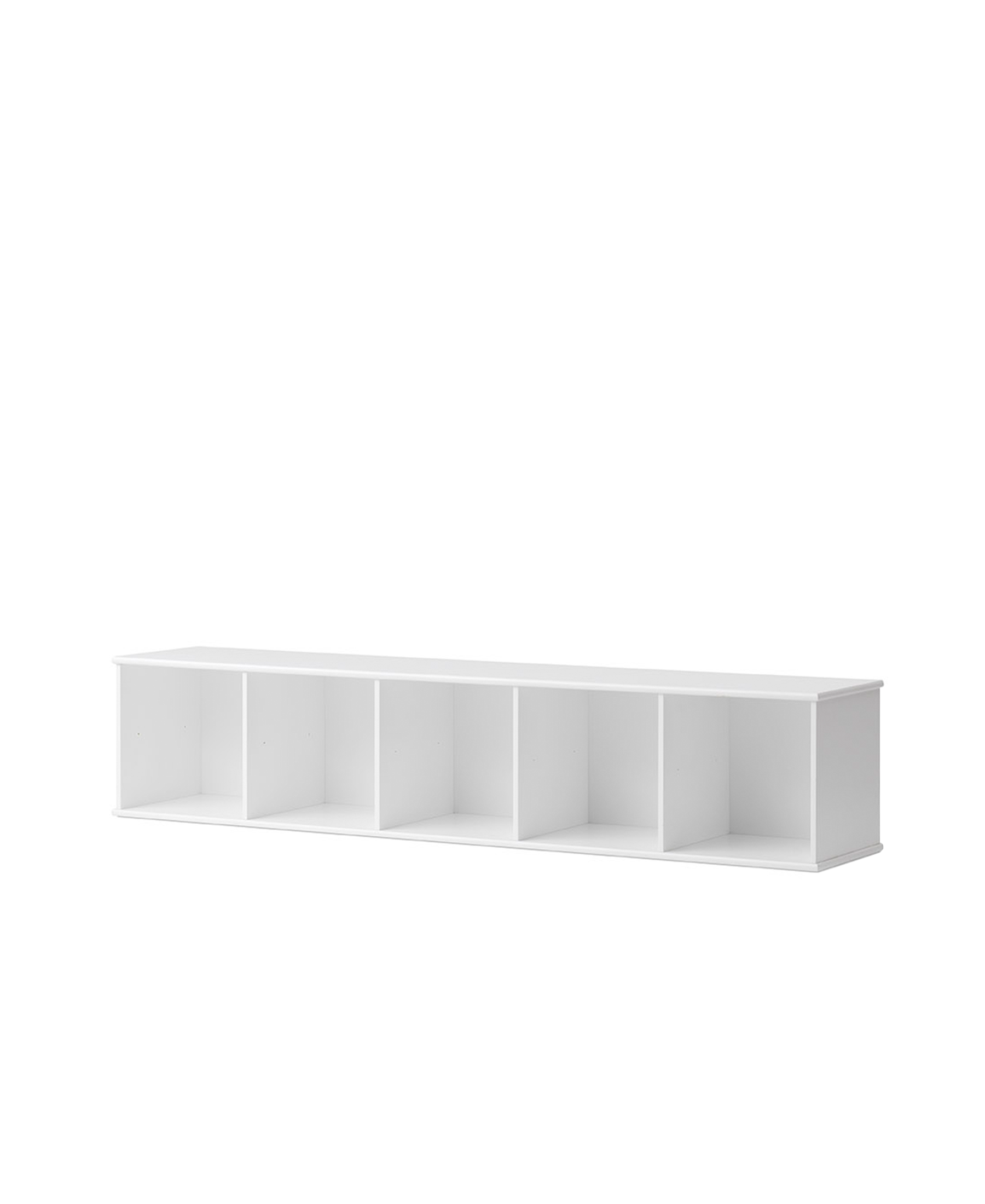 AlixFurniture Etagère murale Wood 5×1 horizontale