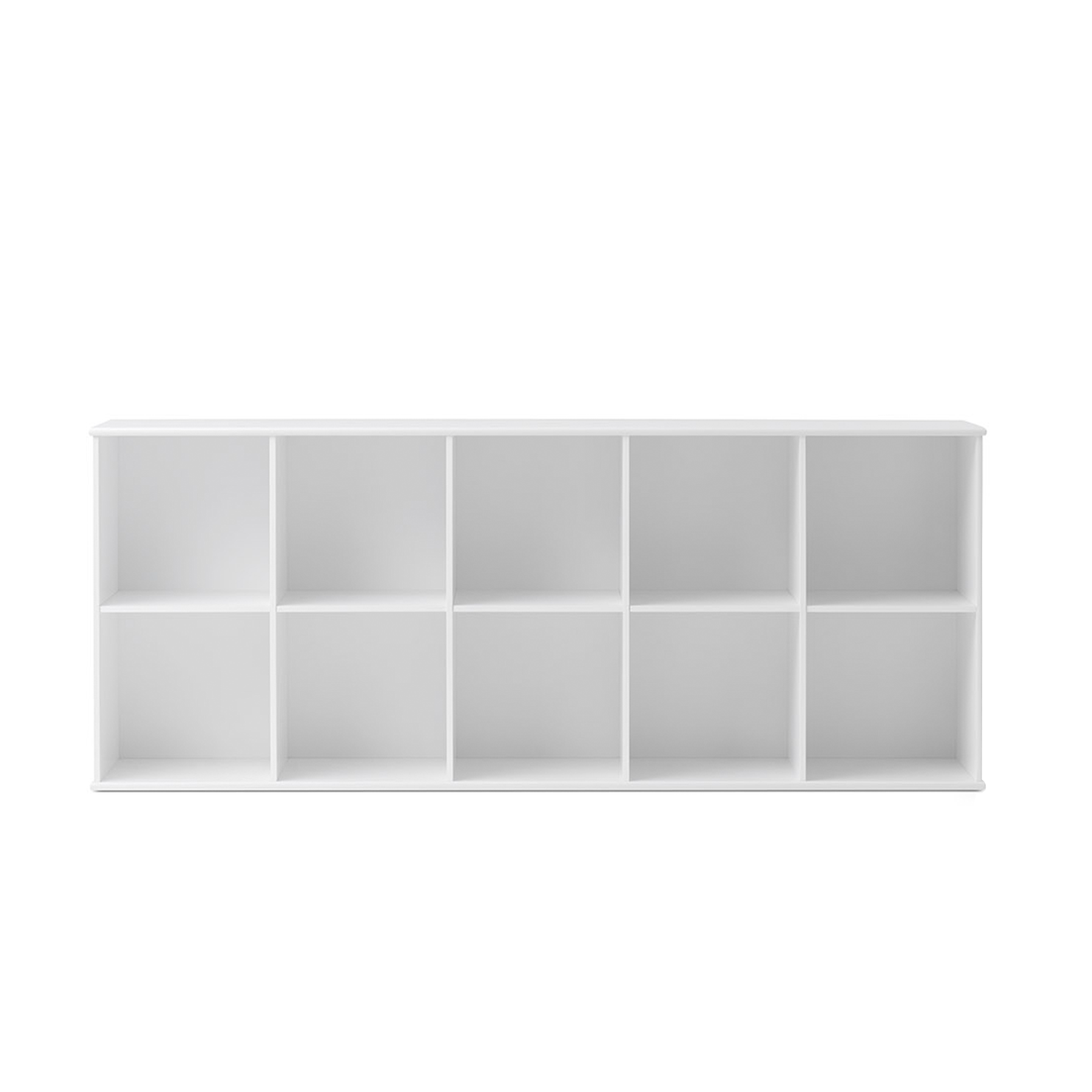 AlixFurniture Etagère murale Wood 5×2 horizontale