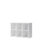 AlixFurniture Etagère murale Wood 3×2 horizontale