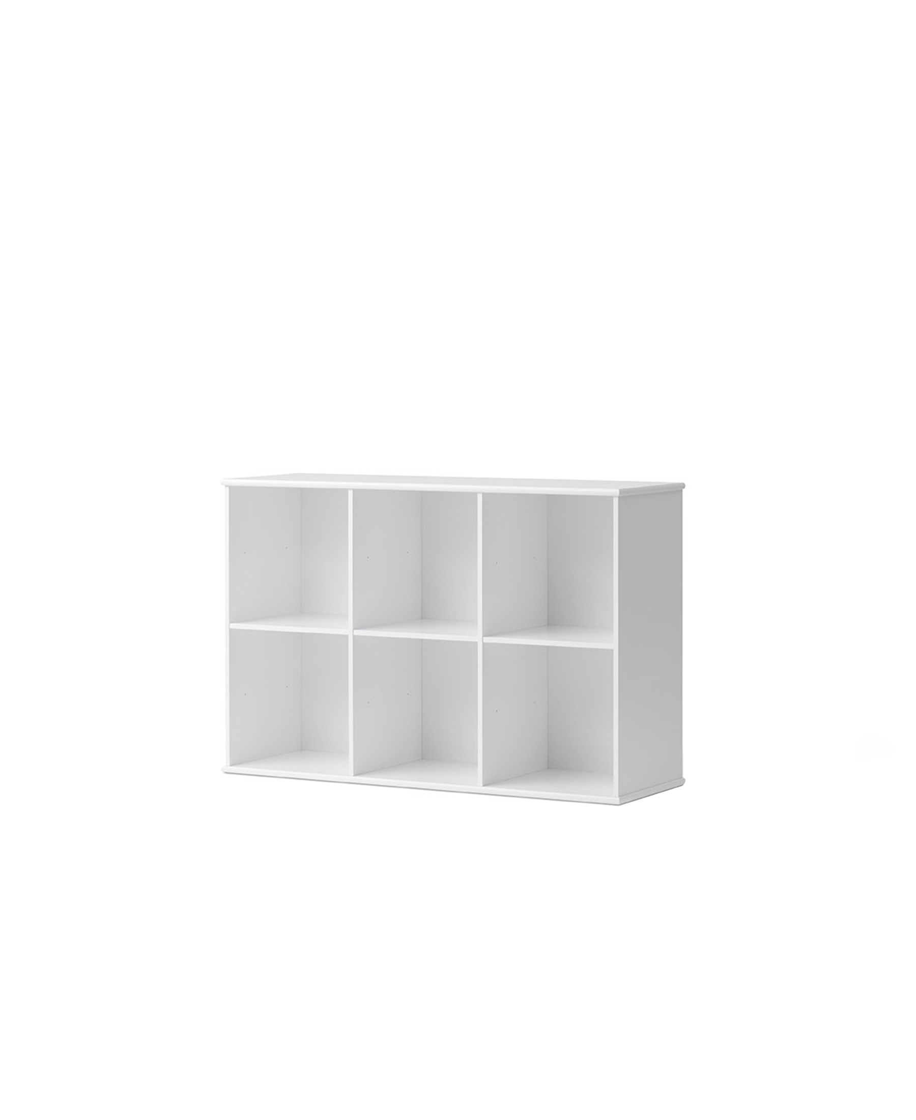 AlixFurniture Etagère murale Wood 3×2 horizontale