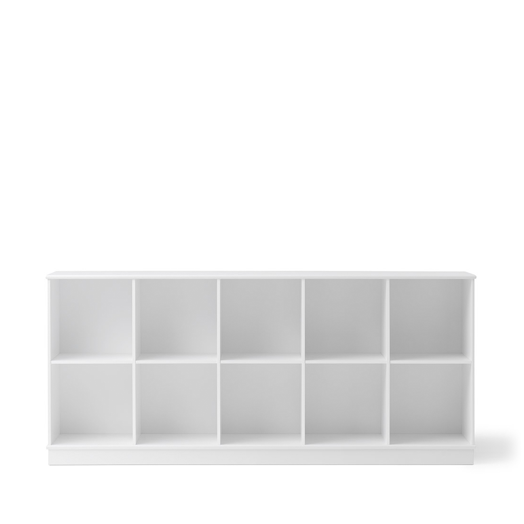 AlixFurniture Etagère Wood 5×2 horizontale avec socle
