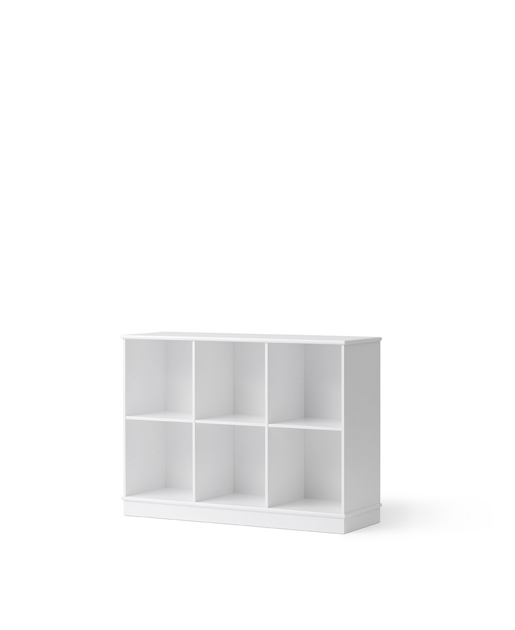 AlixFurniture Etagère Wood 3×2 horizontale avec socle