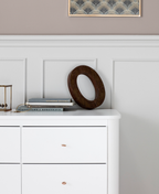AlixFurniture Commode 6 tiroirs Wood, blanc