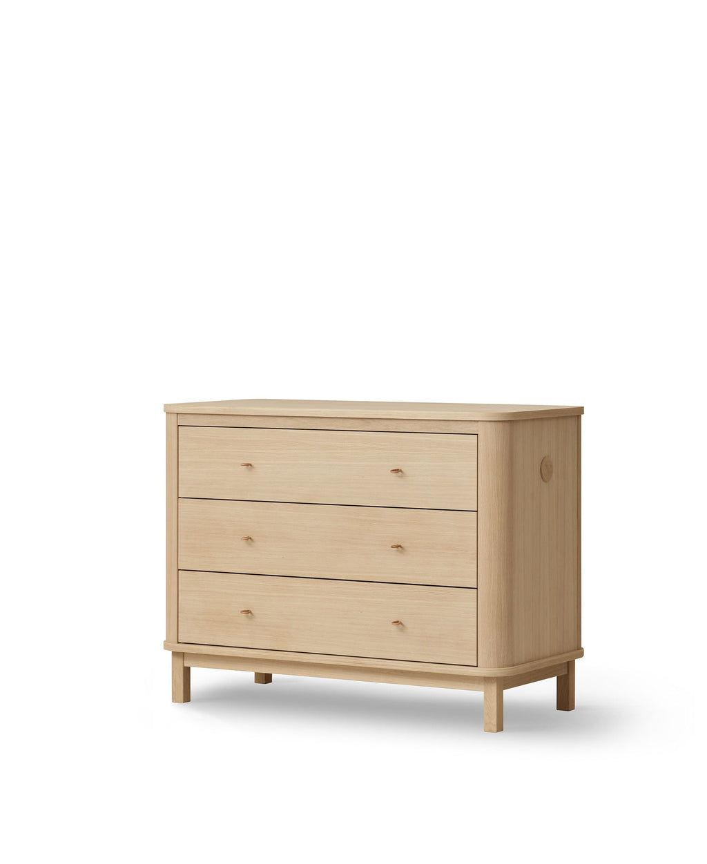AlixFurniture Commode 3 tiroirs Wood, chêne