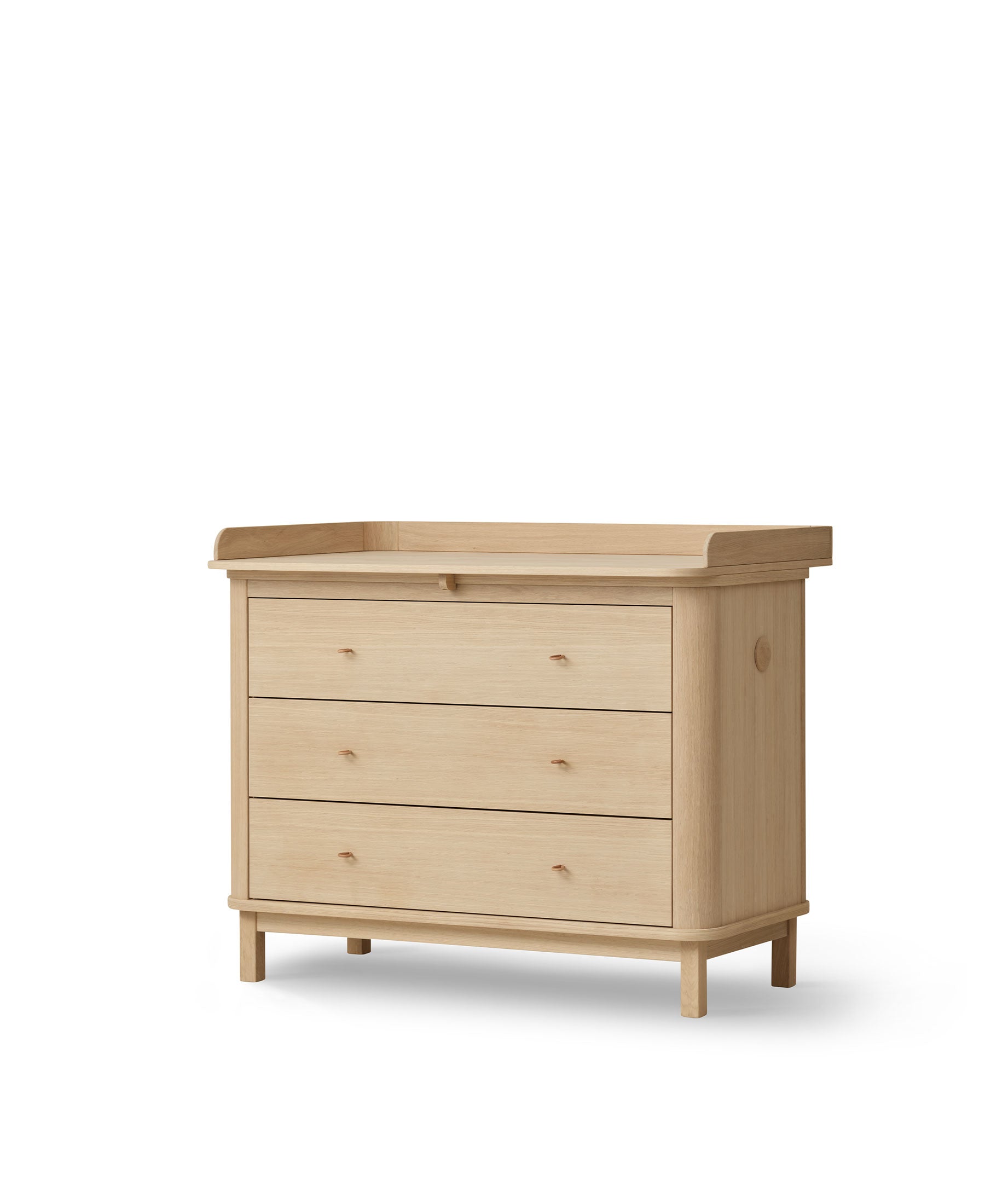 AlixFurniture Commode à Langer en Chêne – 3 Tiroirs Wood