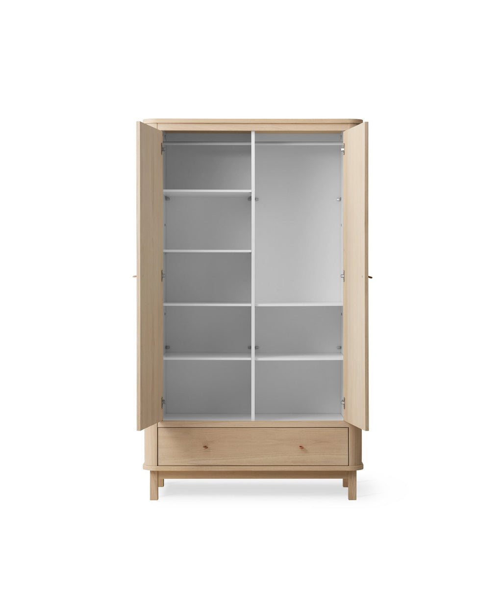 AlixFurniture Armoire 2 portes Wood, chêne