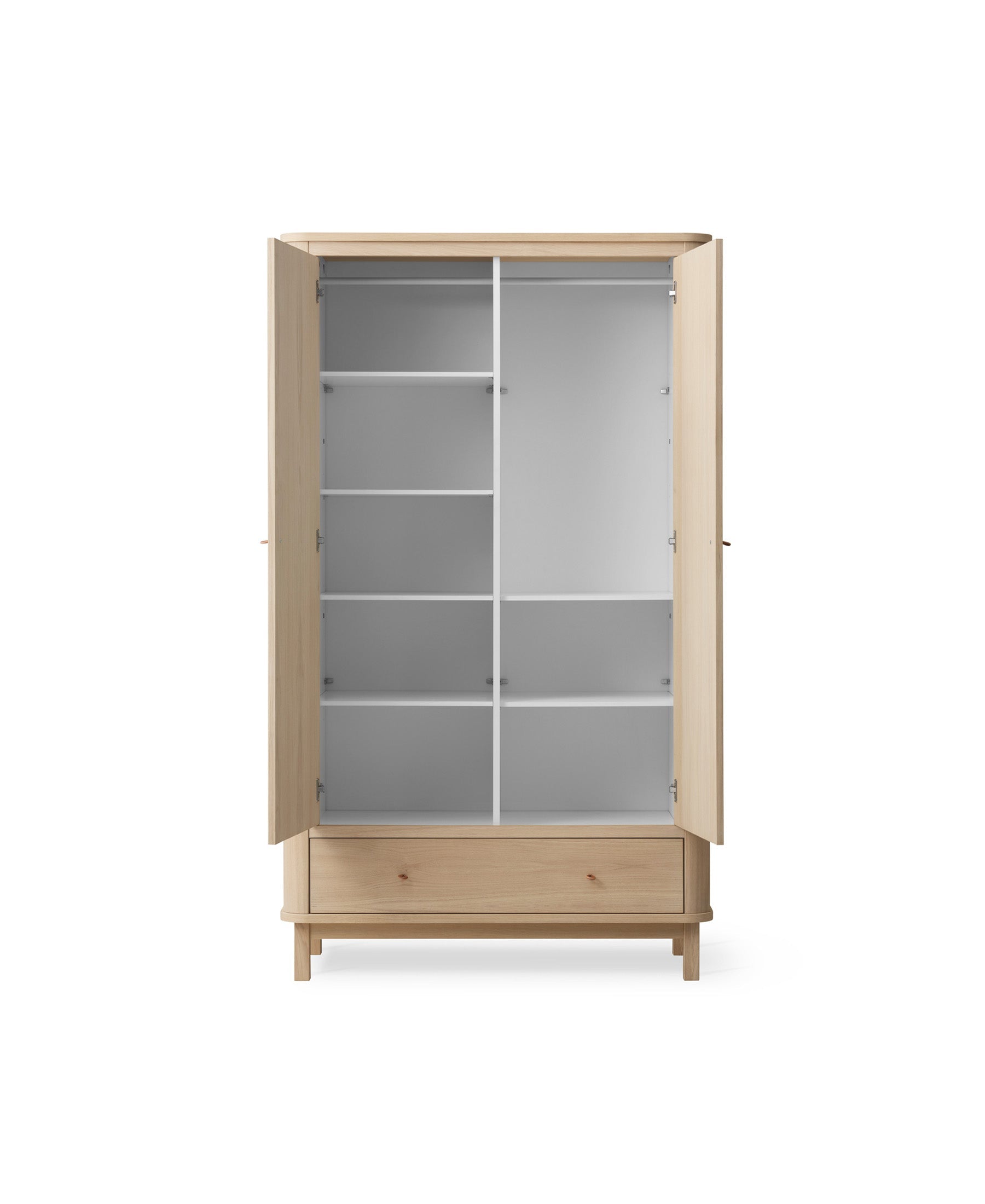 AlixFurniture Armoire 2 portes Wood, chêne