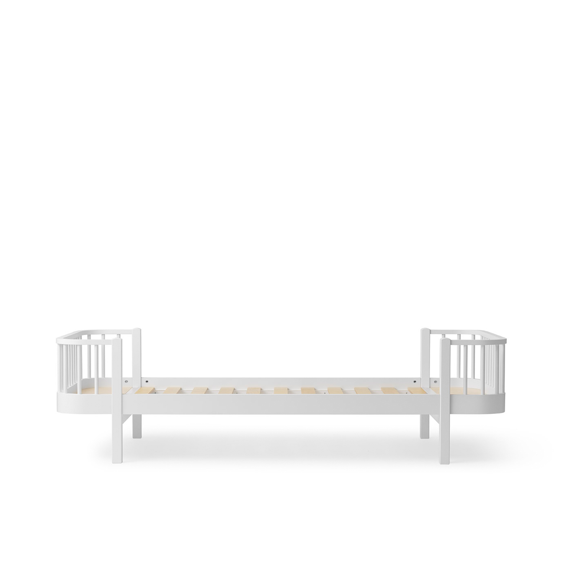 AlixFurniture Lit Wood Original, blanc