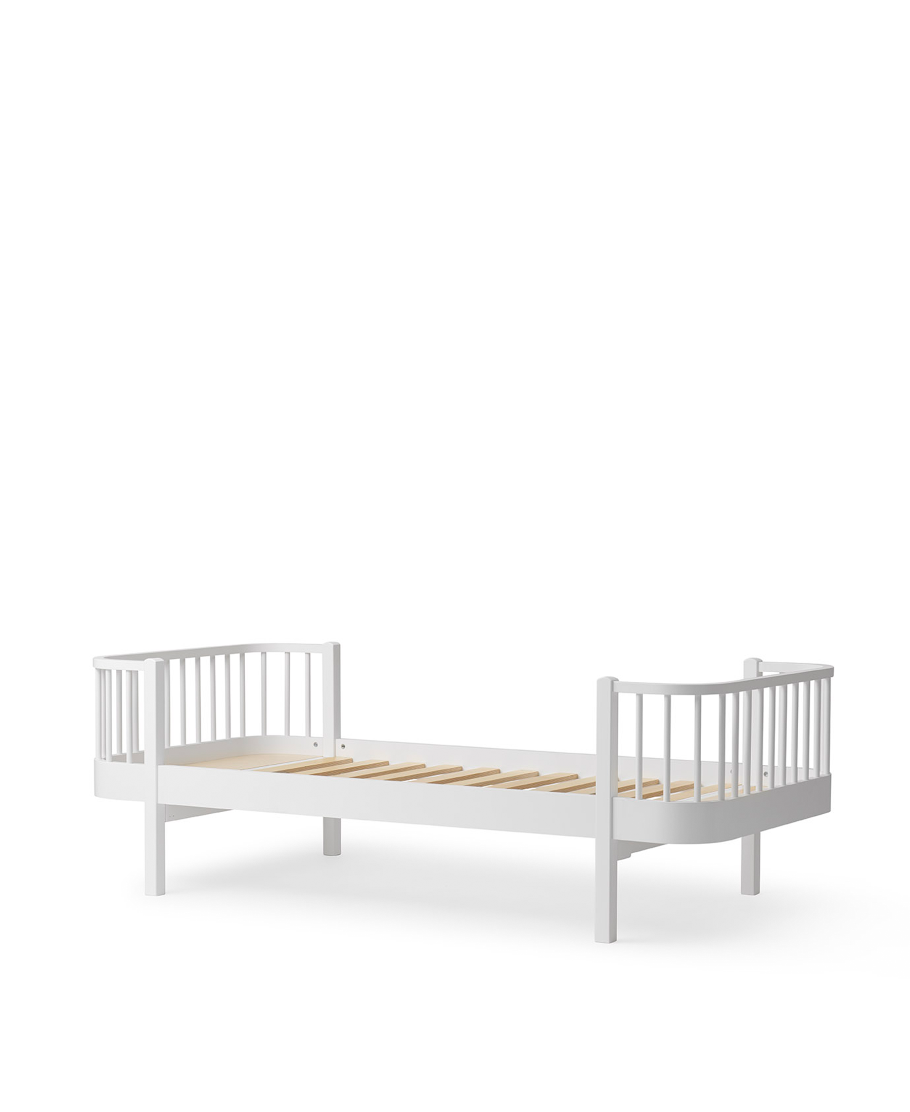 AlixFurniture Lit Wood Original, blanc
