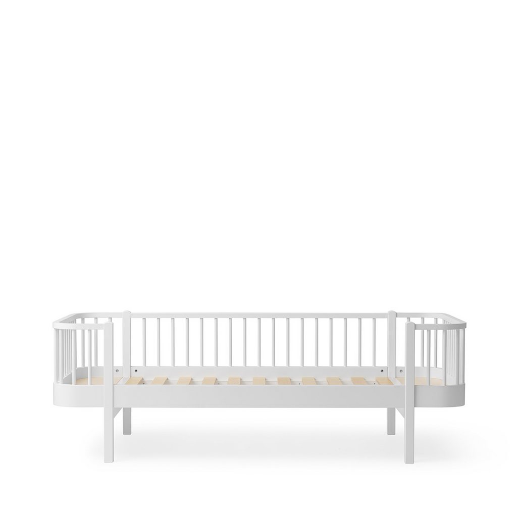 AlixFurniture Lit banquette Wood Original, blanc