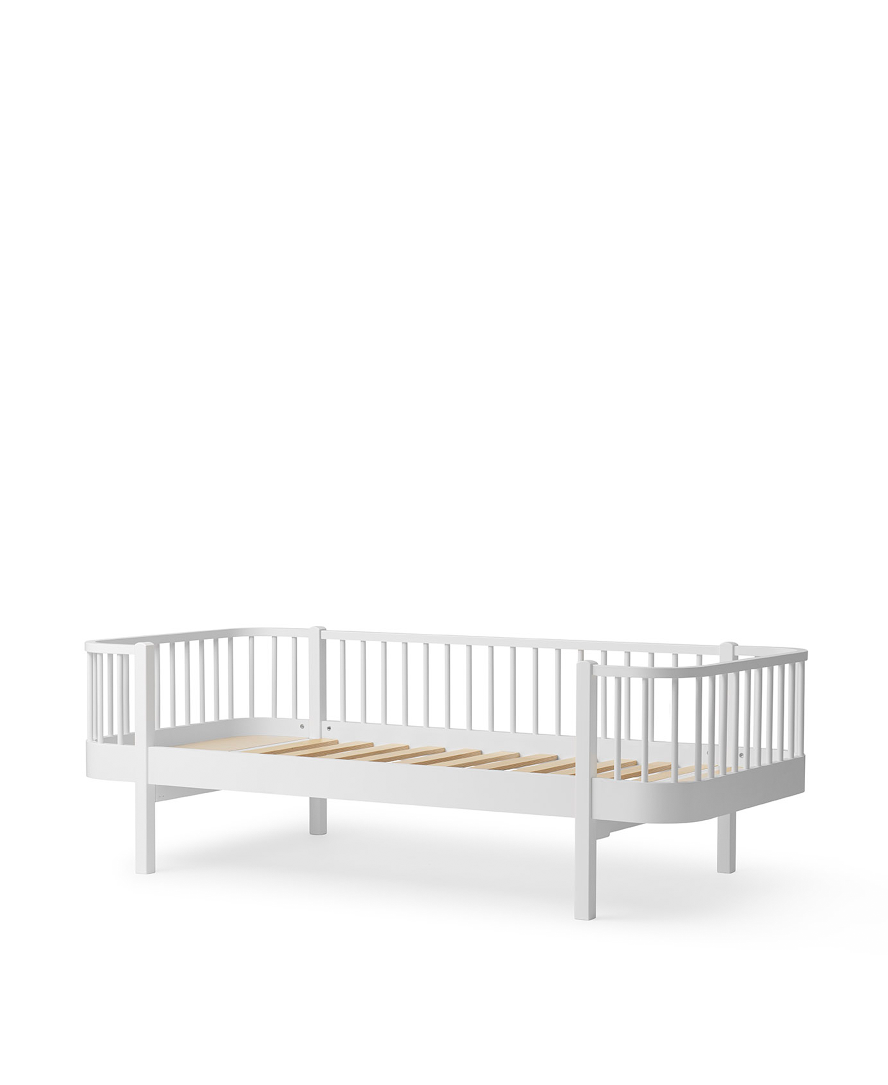 AlixFurniture Lit banquette Wood Original, blanc