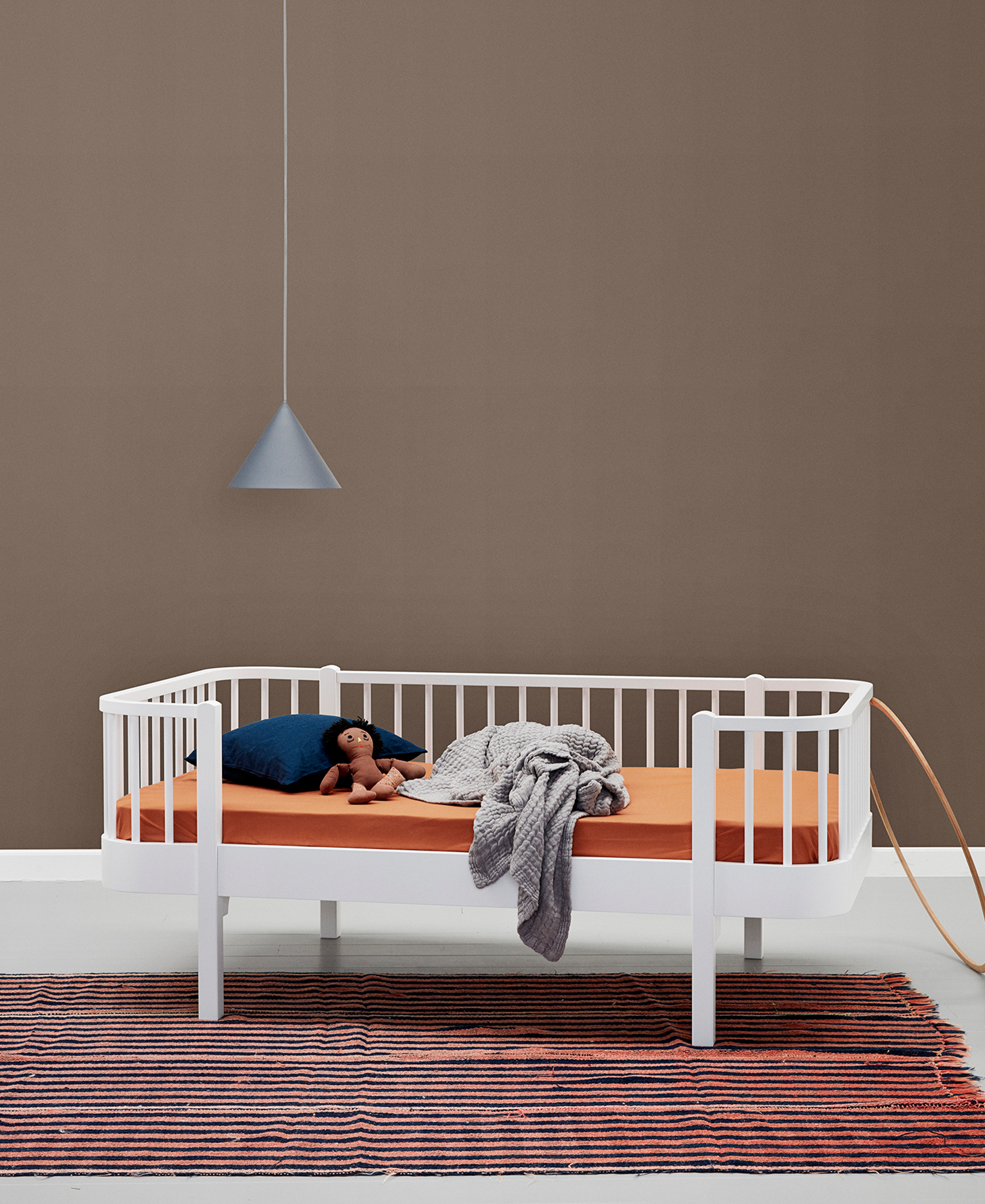 AlixFurniture Lit banquette junior Wood Original, blanc