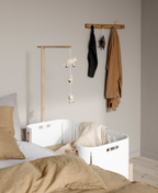 AlixFurniture Support de ciel de lit en bois, chêne naturel