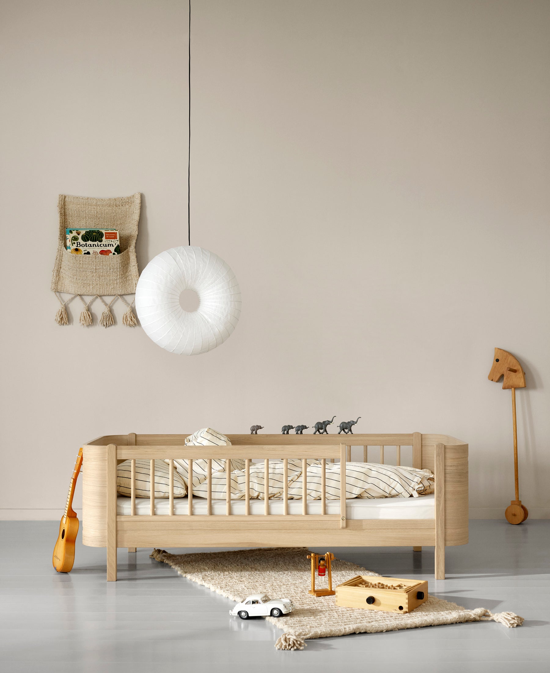 AlixFurniture Lit junior Wood Mini+, chêne