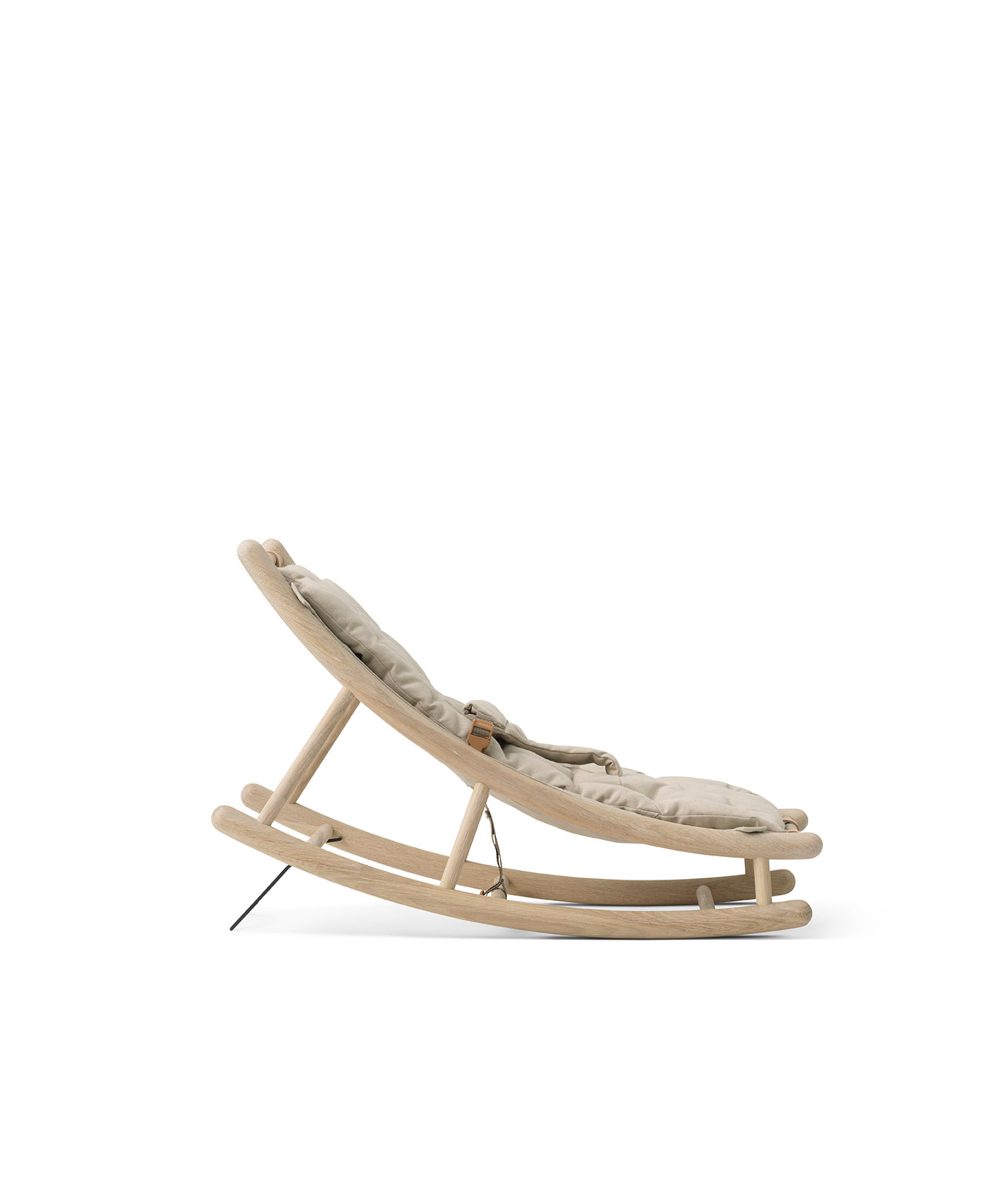 AlixFurniture Chaise À Bascule Évolutive Bébé Et Enfant En Chêne Naturel Élégante