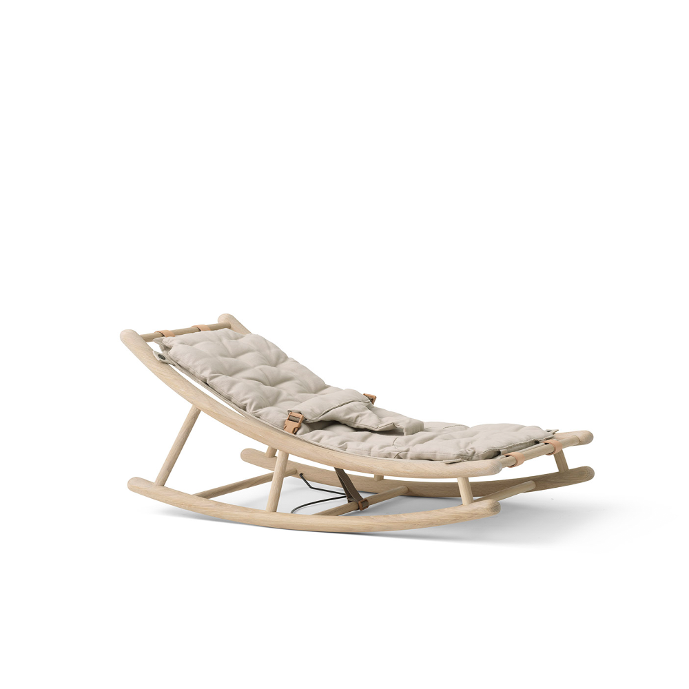 AlixFurniture Chaise À Bascule Évolutive Bébé Et Enfant En Chêne Naturel Élégante