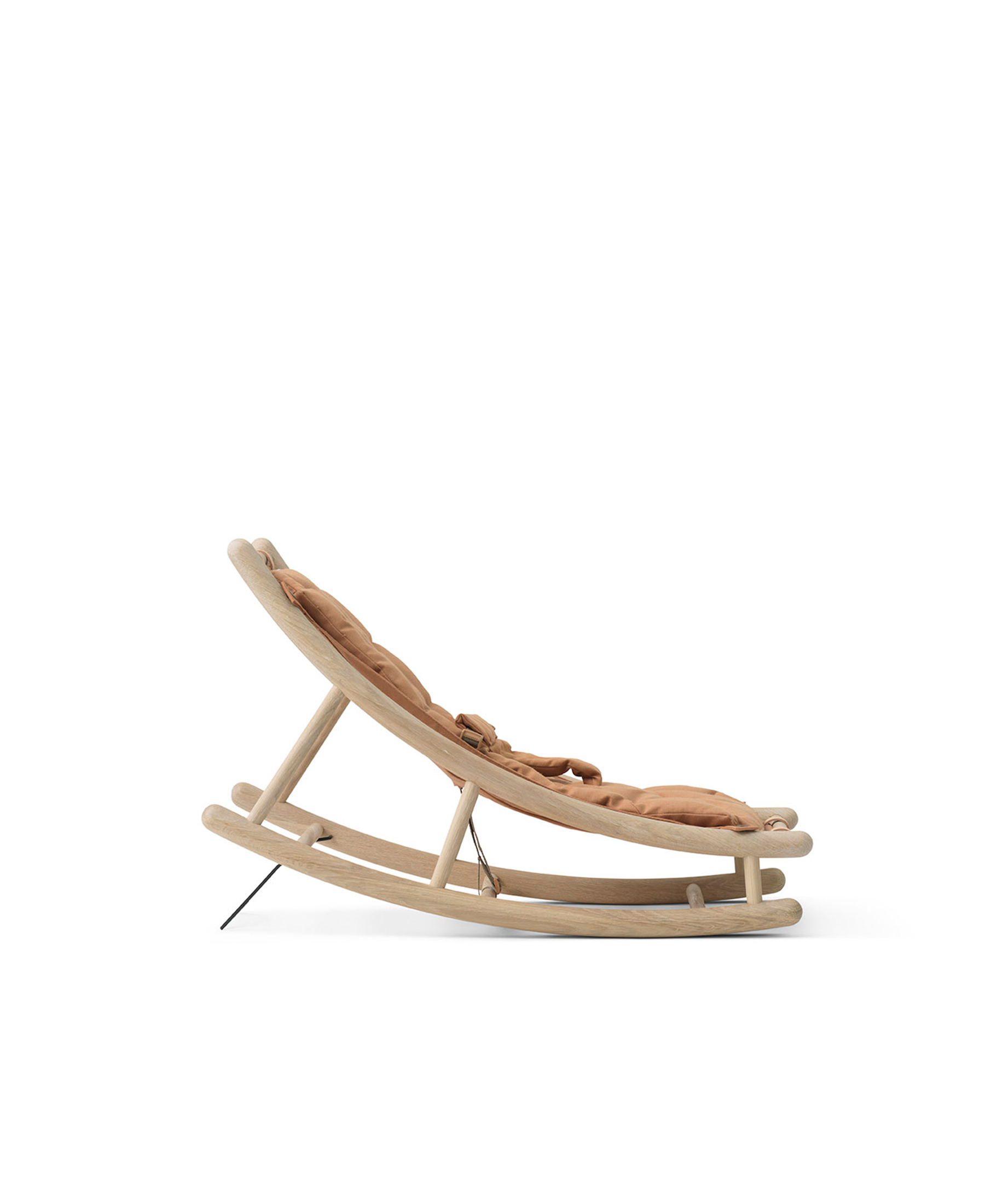 AlixFurniture Transat Bébé & Enfant Wood Chêne Caramel Élégant