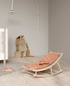 AlixFurniture Transat Bébé & Enfant Wood Chêne Caramel Élégant