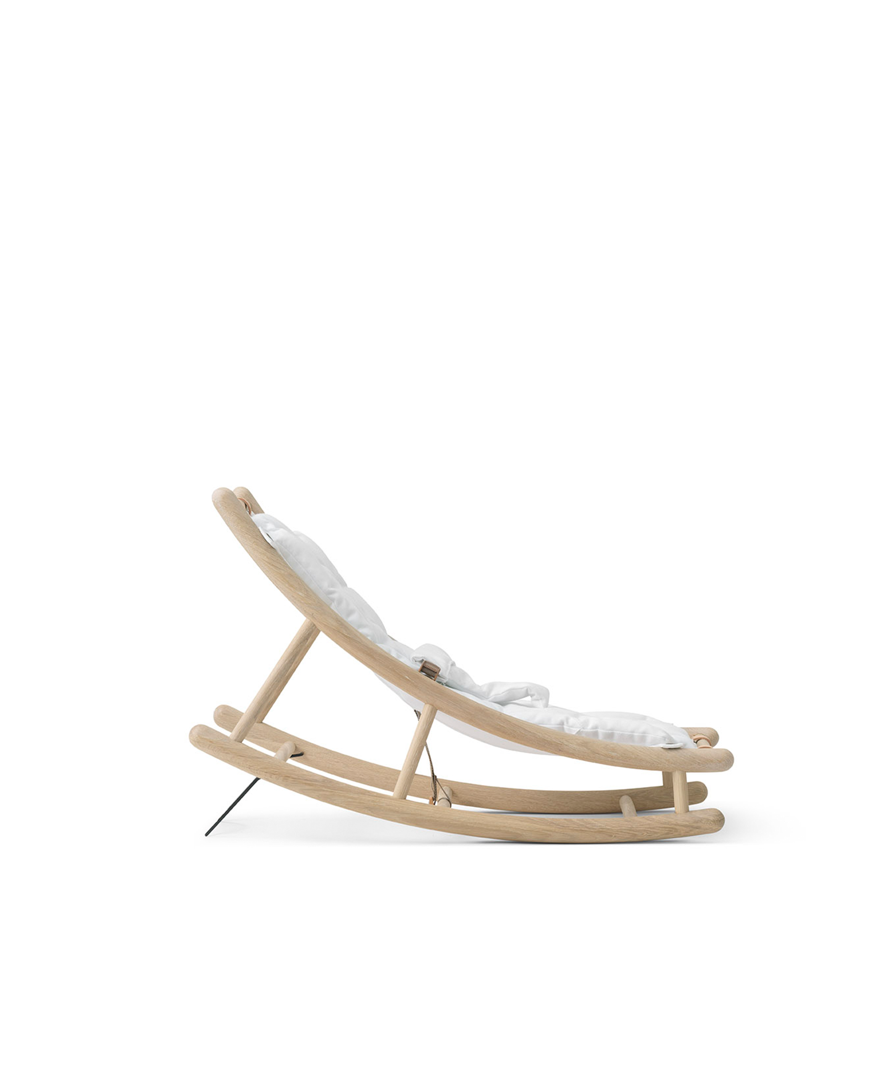 AlixFurniture Chaise À Bascule Évolutive Pour Bébé Et Enfant En Chêne Blanc Élégante