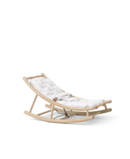 AlixFurniture Chaise À Bascule Évolutive Pour Bébé Et Enfant En Chêne Blanc Élégante