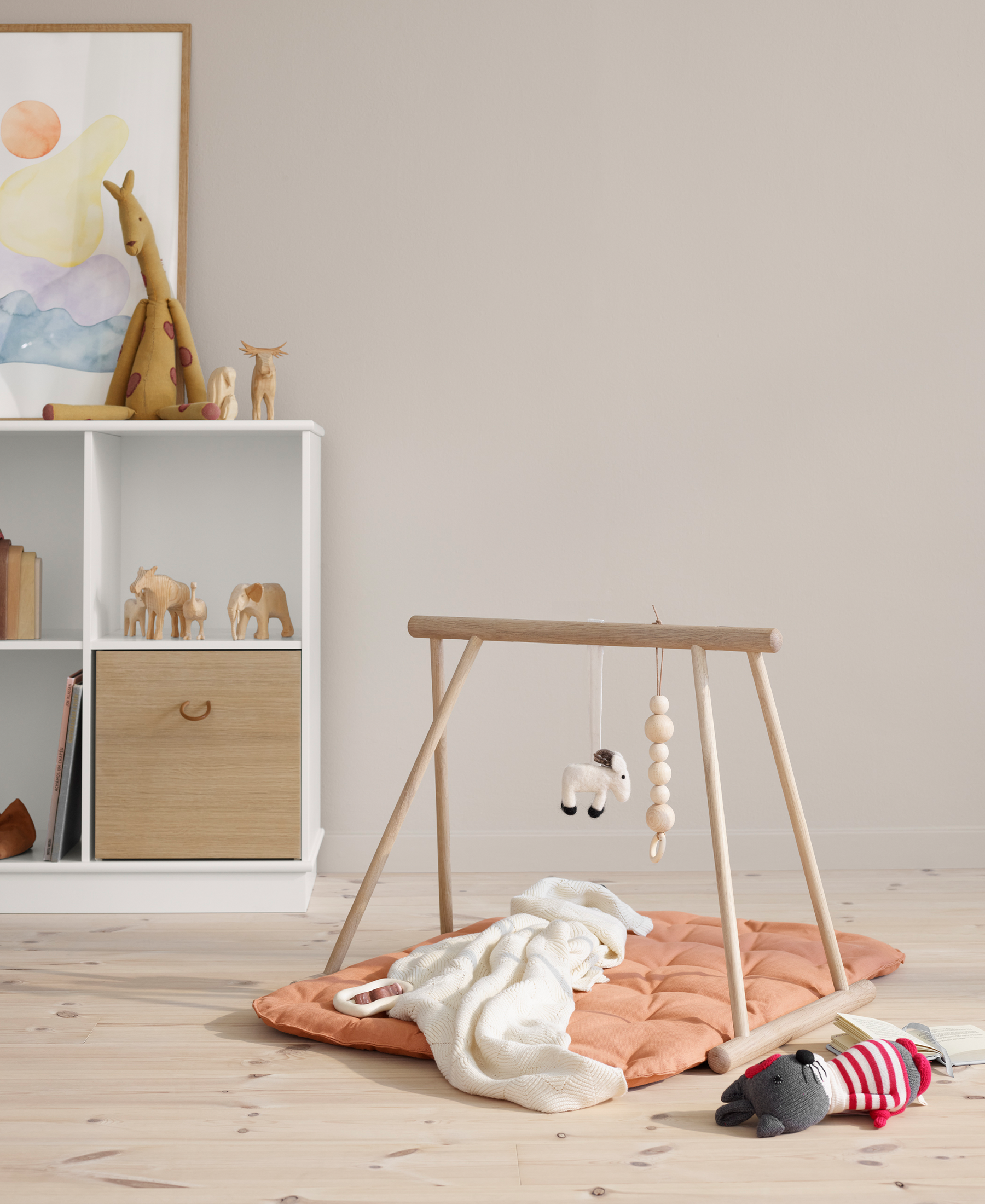 AlixFurniture L’Arche D’Éveil En Bois Naturel Et Élégant