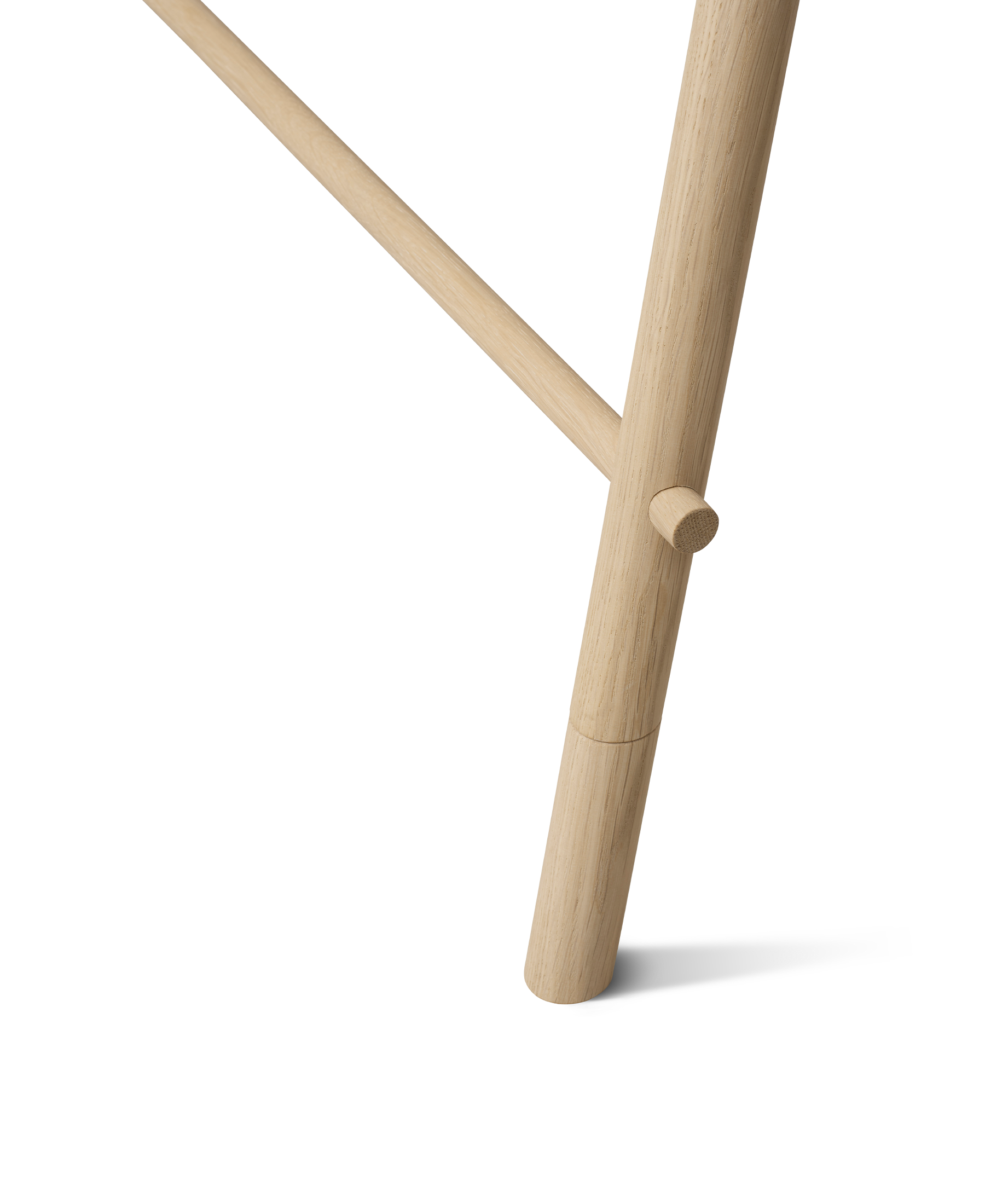 AlixFurniture Bureau créatif, réglable en hauteur, combinaison parfaite de blanc et de chêne