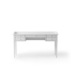 AlixFurniture Bureau au Style Nordique Classique avec 5 Tiroirs, Idéal pour Espaces Réduits