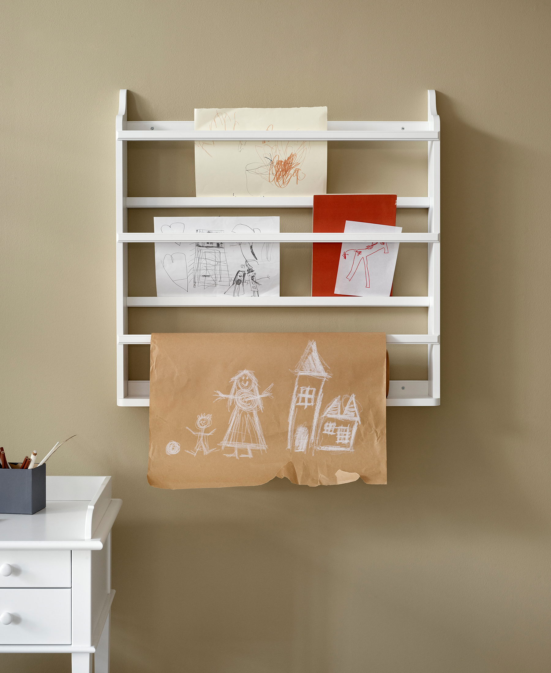 AlixFurniture Etagère pour livres/magazines Seaside