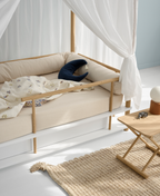 AlixFurniture Ciel de lit à baldaquin blanc - Design frais et épuré