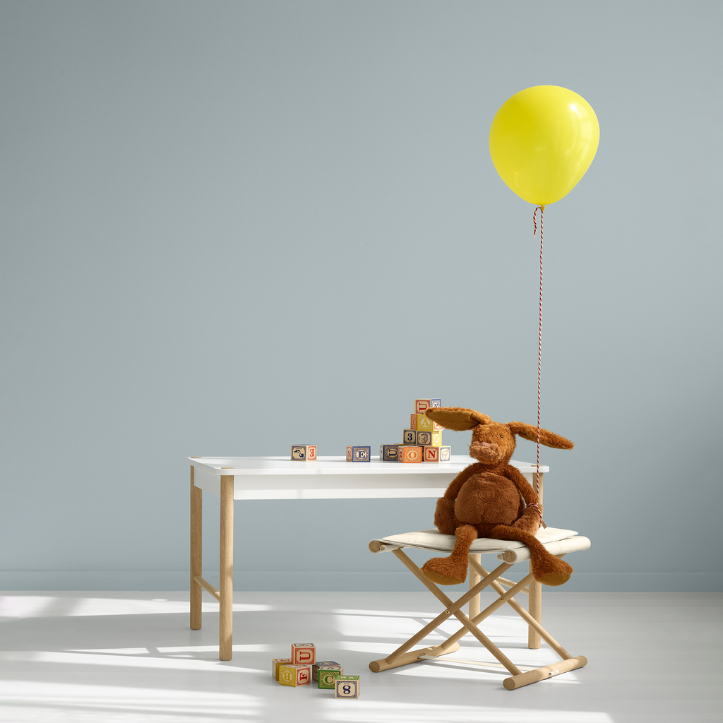 AlixFurniture Table De Jeux Enfant Camp, Design Blanc Et Chêne Naturel