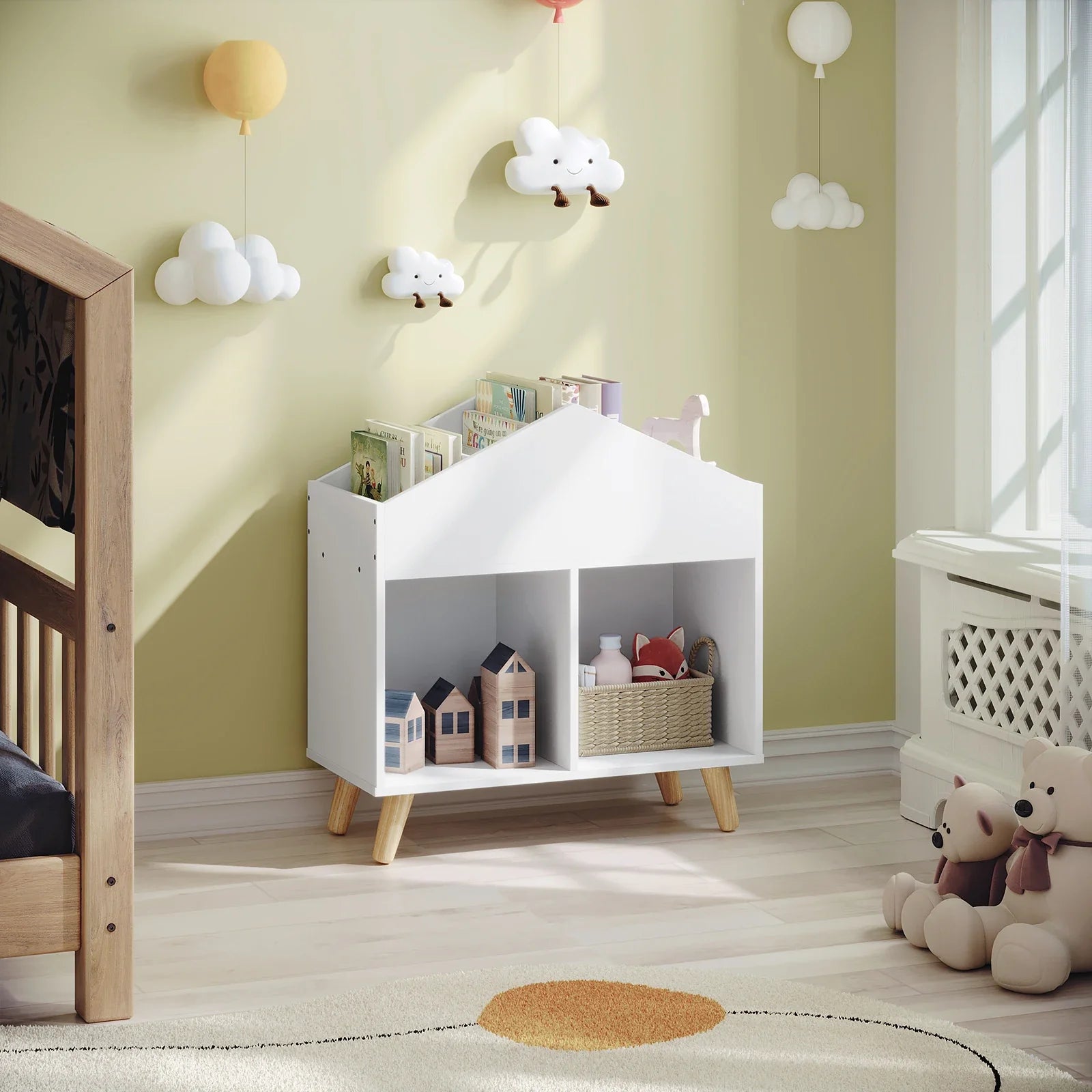 AlixFurniture Petit Meuble Livre Enfant