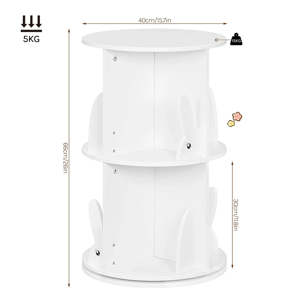 AlixFurniture Bibliotheque Tournante Enfant