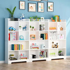 AlixFurniture Bibliothèque Enfant en Bois – Rangement Naturel et Durable