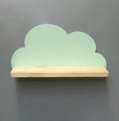 AlixFurniture Bibliothèque murale nuage pour enfants