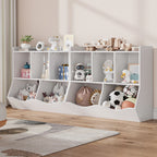 AlixFurniture Petite Bibliothèque Blanche Enfant