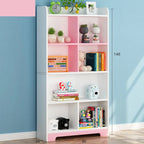 AlixFurniture Bibliothèque Enfant en Bois – Rangement Naturel et Durable