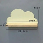 AlixFurniture Bibliothèque murale nuage pour enfants